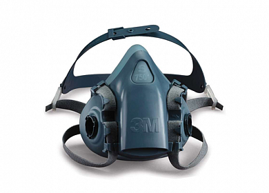 Респиратор полумаска 3M 7501 размер S