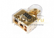 Клемма аккумуляторная "+" с цифровым вольтметром Kicx DBT4488G
