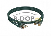 DAXX R50 Межблочный аналоговый аудио кабель с двойным экраном 1.1 м
