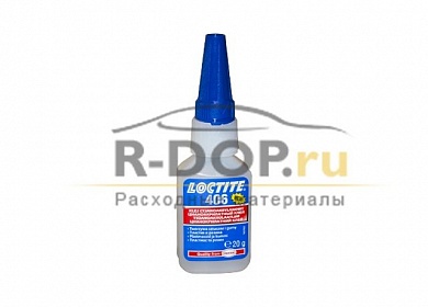 Цианоакрилатный клей 20 г Loctite 406 №1924110