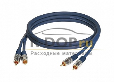 DAXX R52 Межблочный аналоговый аудио кабель с экраном и двойной витой парой 5 м