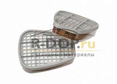 Фильтр 3M 6055 Защита от газа и пара A2 (70071091493)